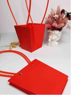 Плайм-пакет 12,5*12см (красный)